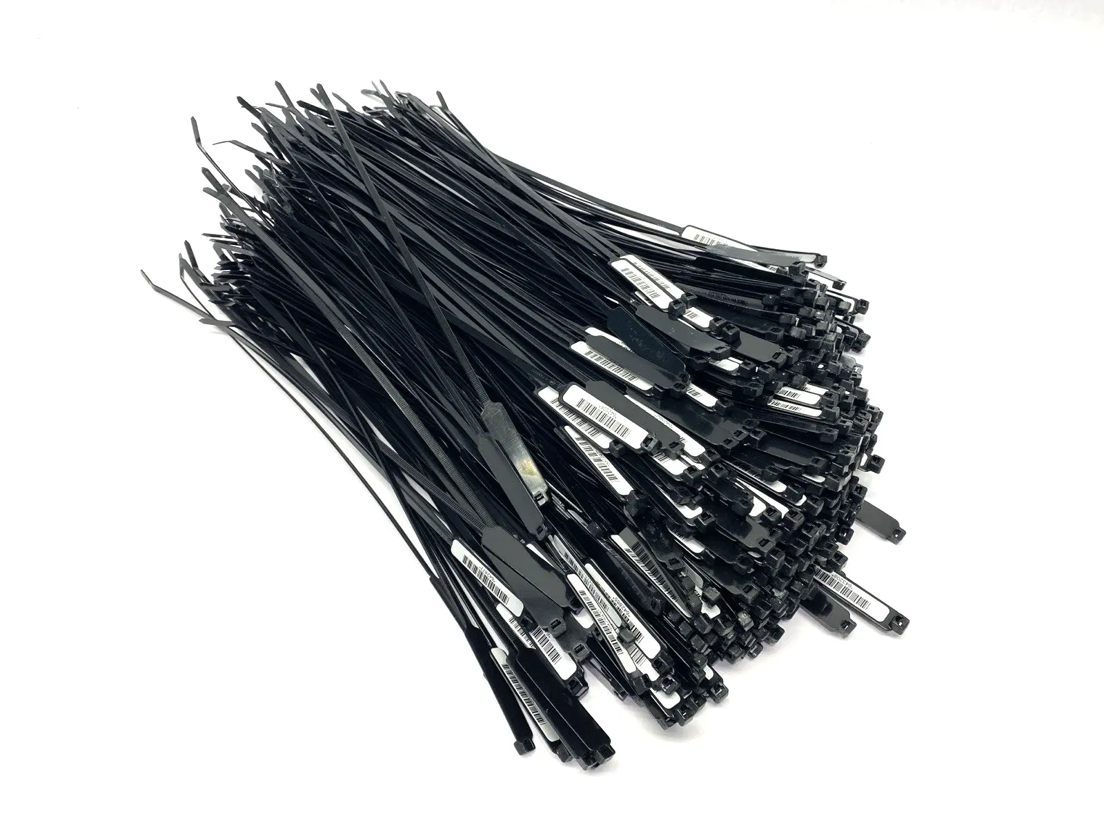 New | in-Stock Panduit Black Weather Resistant Nylon Marker Ties 14.6" Long LOT OF 500 Misc Fasteners Michigan US | Maverick Industrial Sales #1397302