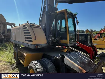 Used 2000 VOLVO EW180B Wheel Excavators North Carolina US | Proxy Equipment #1388863