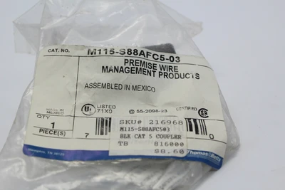 New | in-Stock Thomas & Betts M115-S8AFC5-03 Misc Electrical & Power Parts California US | Davliegogo LLC #1732429
