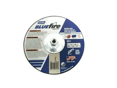 NEW BLUEFIRE 662528-43189 GRINDING WHEEL 9"x1/4"x5/8-11 (BOX OF 10EA) TYPE 27