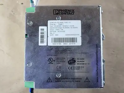 USED PHOENIX CONTACT QUINT-PS-100-240AC/12DC/10