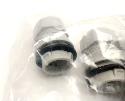 NPG-1001LG, 7TCA303070R0029 | ABB NPG-1001LG Nylon Quick Connect Cable Gland 1" Thread 18-25mm Range LOT OF 5 - New