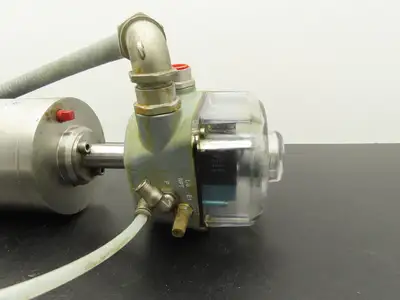 SPX Waukesha W6100046 Sanitary Shut-Off Valve 2" Tri-Clamp w/StoneL Prism Sensor
