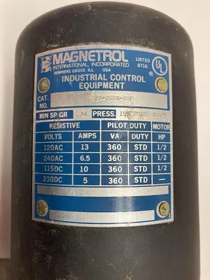 USED MAGNETROL 510-1G2A-ABF