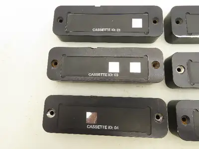 Lincoln Barcode Laser Id Cassette Solid Aluminum ID Set 01 03 04 05 07 08
