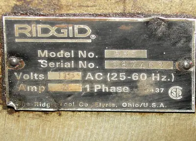 USED RIDGID 535