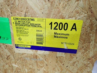 NEW SQUARE D EZM31200GCBTMS