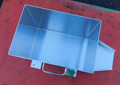 USED SANITARY HOPPER .9 CU FT