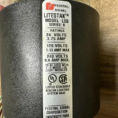 New | in-Stock FEDERAL SIGNAL LSL-024R Misc Electrical & Power Parts Ohio US | Surplus Asset Holdings #1244014