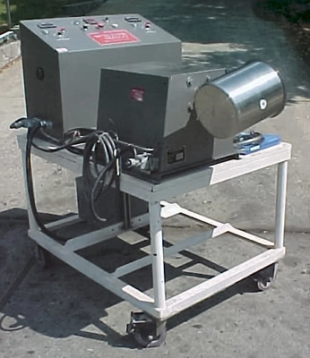 USED TELEDYNE READCO LAB LIQ SOL CHANGE CAN TYPE BLENDER