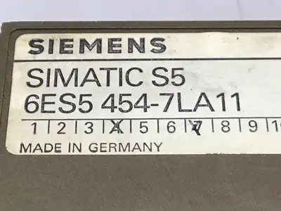 USED SIEMENS 6ES5 454-7LA11
