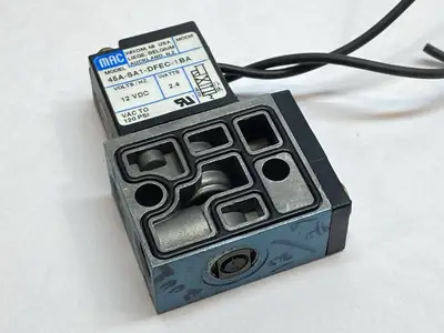 USED MAC VALVES SOLENOID VALVE 12VDC 2.4W