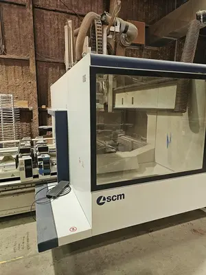 SCM ACCORD 50-FX, 5' x 20', 5-AXIS CNC POD & RAIL WORK-CENTER