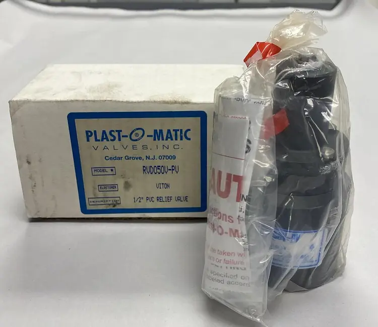 New | in-Stock PLAST-O-MATIC RDV050V-PV Pump & Valve Parts Ohio US | Surplus Asset Holdings #1233691