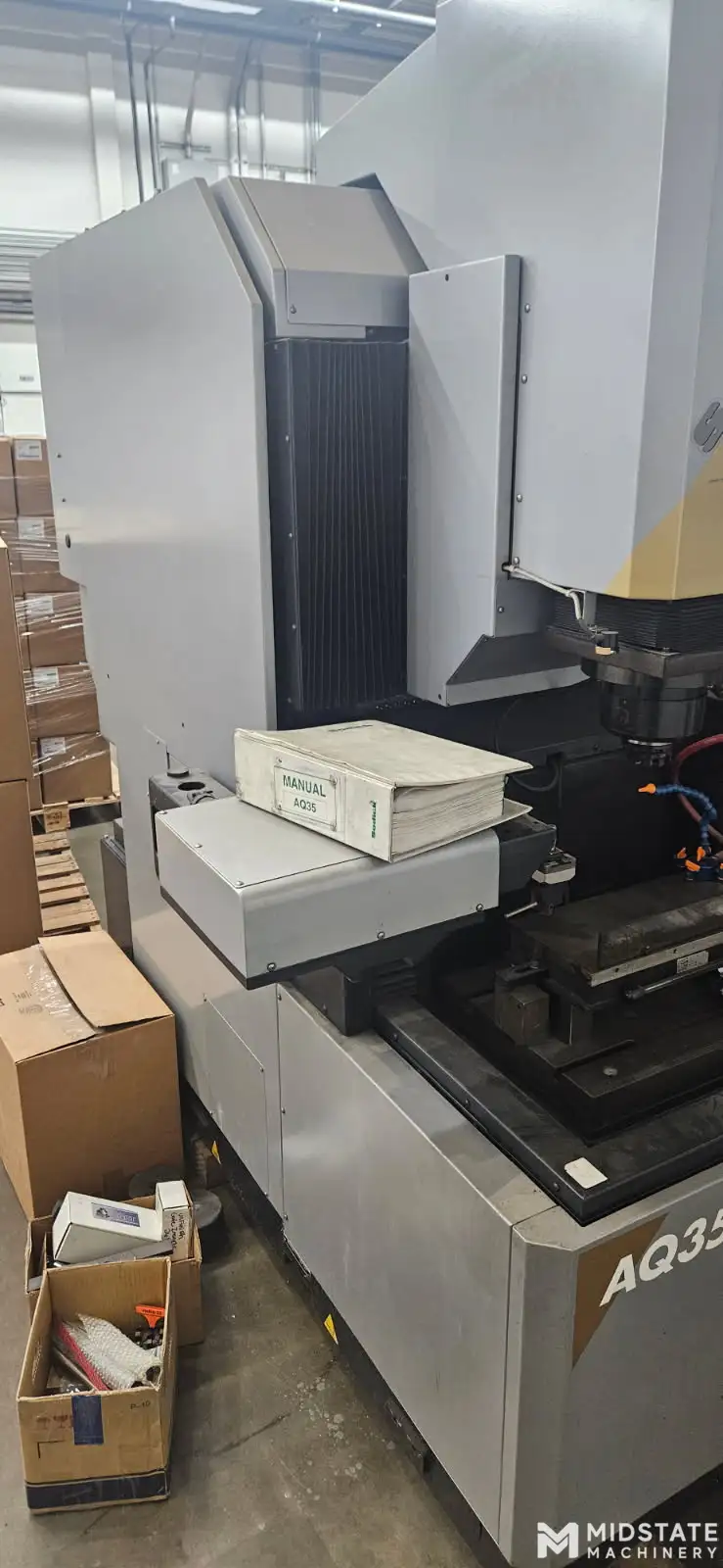 Sodick AQ35L Sinker EDM, New in 2004