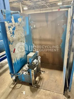 USED ADVANCED LIFTS TWO (2) 48" X 70" 4,000LB GAYLORD BOX DUMPERS