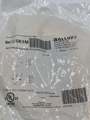 New | in-Stock BALLUFF BALLUFF BCC061M Cable & Wire | ND Industrial Surplus #1214163