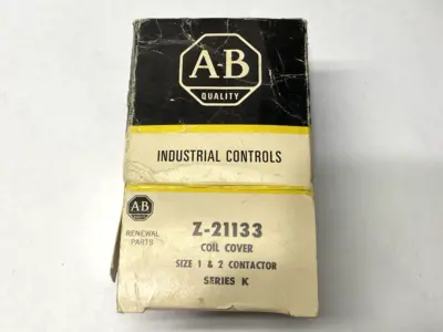 USED ALLEN-BRADLEY COIL COVER SIZE 1 & 2 CONTACTOR SERIES K