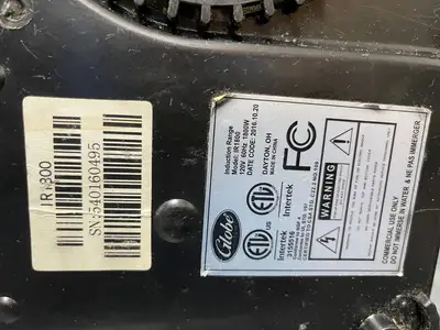 Used Globe Used Globe IR1800 Ceramic Countertop Induction Range 120V 1800W - JS Commercial Ranges Illinois US | Falcon Restaurant Supply #1375751