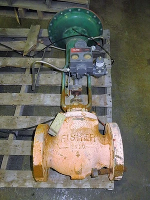 Fisher control valve type ED size 4"-600, material WCB/SS