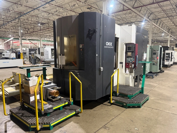 Used 2004 OKK HM-600 4-AXIS Horizontal Machining Centers Michigan US | iGAM Industrial Marketplace #1284842