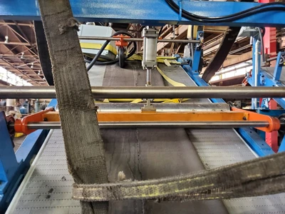 Intralox Feed Conveyor for Rubber Extruder