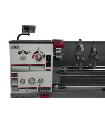New | in-Stock JET GH-26120ZH Engine Lathes Illinois US | Olympus Machinery Group #1348820