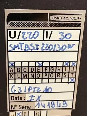 USED INFRANOR SMTBSI 220/30W