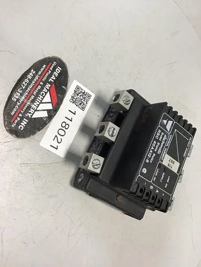 Used ELECTROMATIC RSC 40AA12-6 Relays & Switches Michigan US | Ideal Machinery #593298