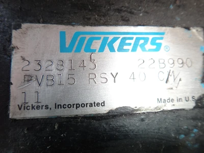 USED VICKERS #: PVB15 RSY 40