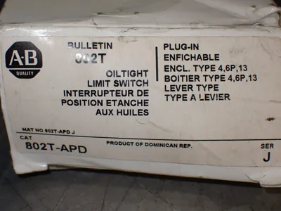 NEW ALLENBRADLEY 802TAPD