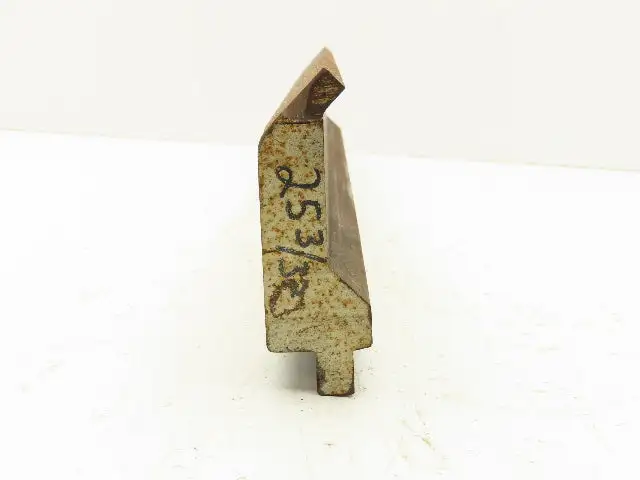 Press Brake Gooseneck Punch Die 25-1/8" Long 90° V 3/8" Finger 3-3/4" H