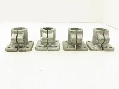 Rose Krieger RBC1500 Base Clamp 1.5" Aluminum Tube Lot of 4