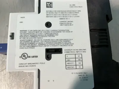 Used 2023 ALLENBRADLEY 140UTD7D2C10 Circuit Breakers Ohio US | HGR 24 #1542121