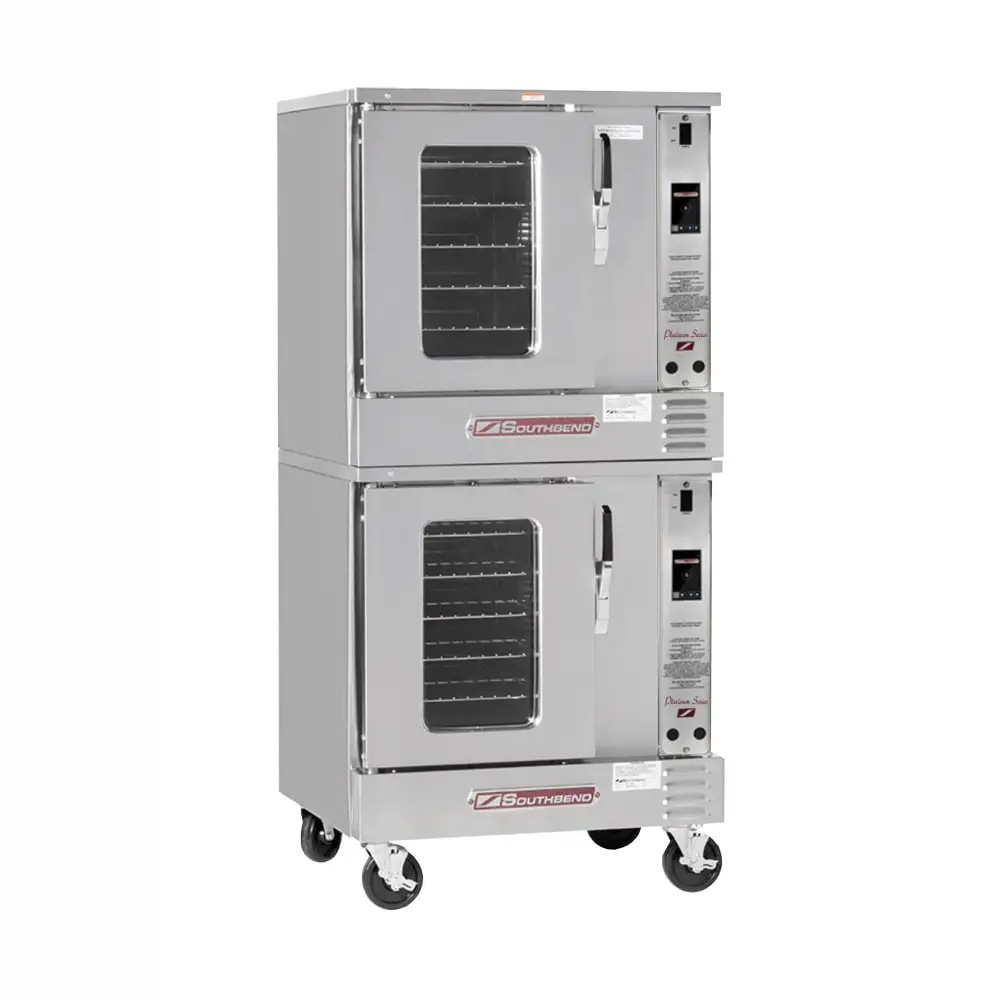 Southbend PCHE15S/T-V Platinum Ventless Double Half Size Convection Oven - 7.5kw, 208v/3ph