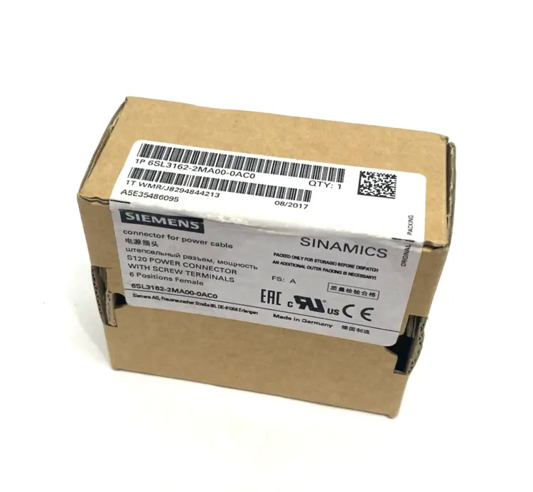 New | in-Stock Siemens SINAMICS S120 Power Connector for Cable C-/D-TYPE Terminal Blocks Michigan US | Maverick Industrial Sales #1474005