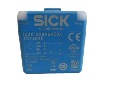 NEW SICK IQ40-20BPSKC0K PROXIMITY SWITCH 1071840 10-30V IQ4020BPSKC0K