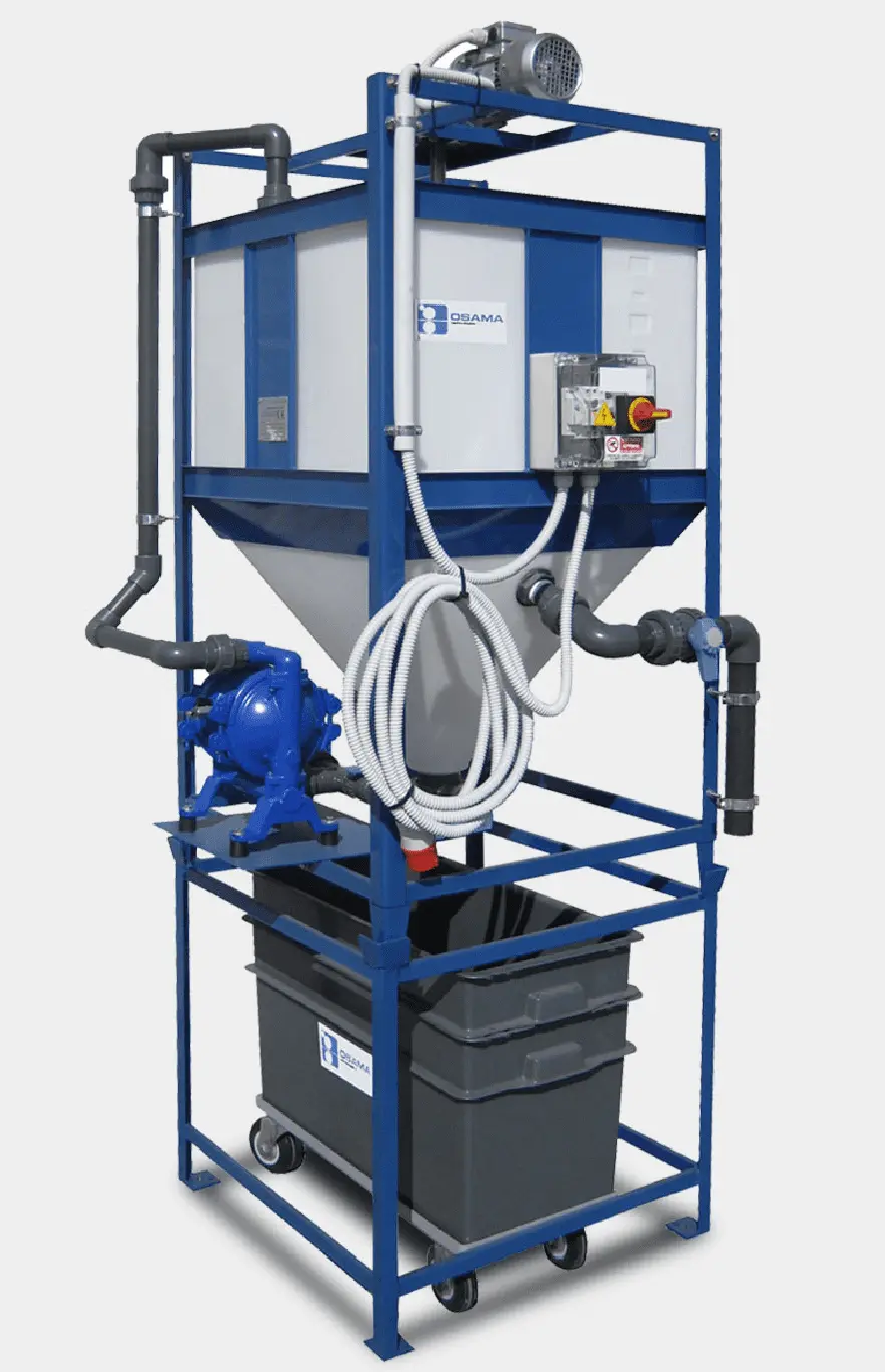 Osama Aquarius System for Cleaning Water coming from Glue Spreaders