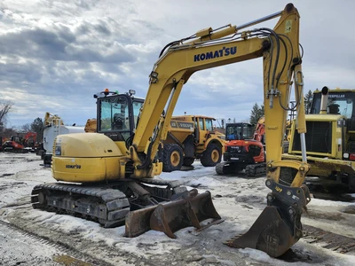 Used 2018 KOMATSU PC80MR Crawler Excavators | Abele Tractor #1342811