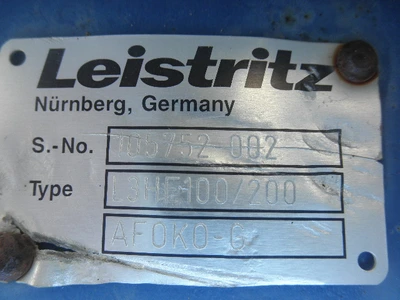 USED LEISTRITZ L3HE100/200