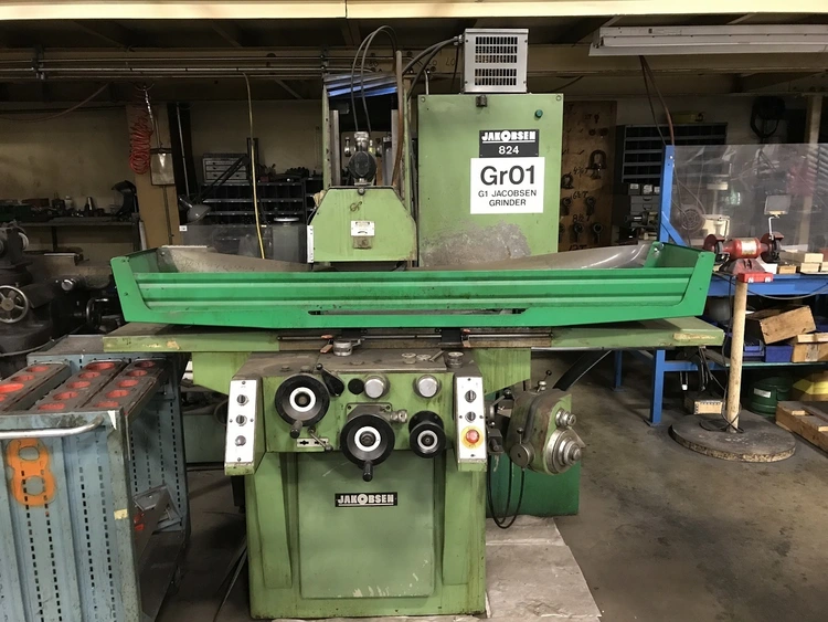 Used 1981 JAKOBSEN SJ824 HYD SURFACE GRINDER Reciprocating Surface Grinders Illinois US | Asset Exchange Corporation #20370