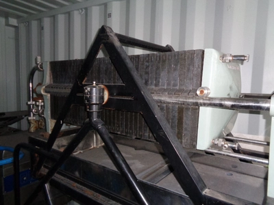 British filter filter Press 390 mm Square 36 plates