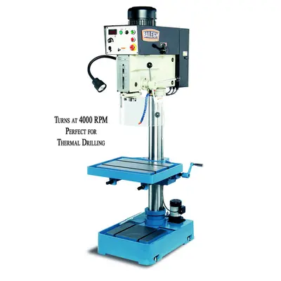 New | in-Stock BAILEIGH DP-1250VS-HS-HIGH Heavy Duty & Sensitive Single Spindle Drills Illinois US | Olympus Machinery Group #1350422
