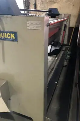 USED QUICK R-RCGS-1-48, 48"  SINGLE TOP ROLL-COATER / GLUE-SPREADER