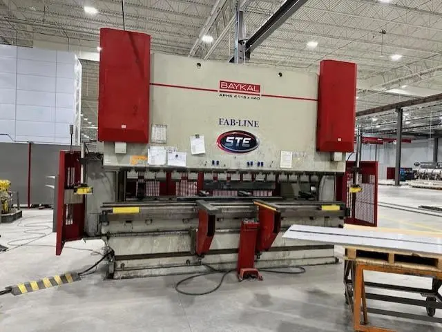 Used 2011 BAYKAL APHS 4116 X 440 (5 AXIS) Press Brakes Ohio US | D & D Industries #438749