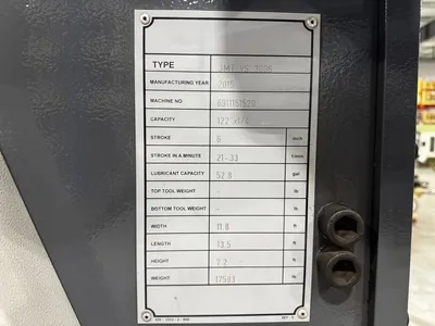 2015 JMT VS 3006 Power Squaring Shears (Inch) | Machine Tool Emporium (7)
