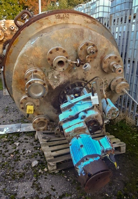 4,000L S/S limpet coiled Reactor