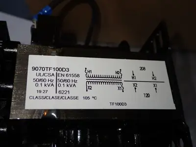 New | in-Stock SQUARE D 9070TF100D3 Transformers Ohio US | HGR 24 #831015
