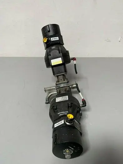 Used 2 ITT SHEROTEC STAINLESS STEEL DIAPHRAGM VALVES W/ POSITION MONITOR Valves/Fittings California US | Equipment Lab #485284