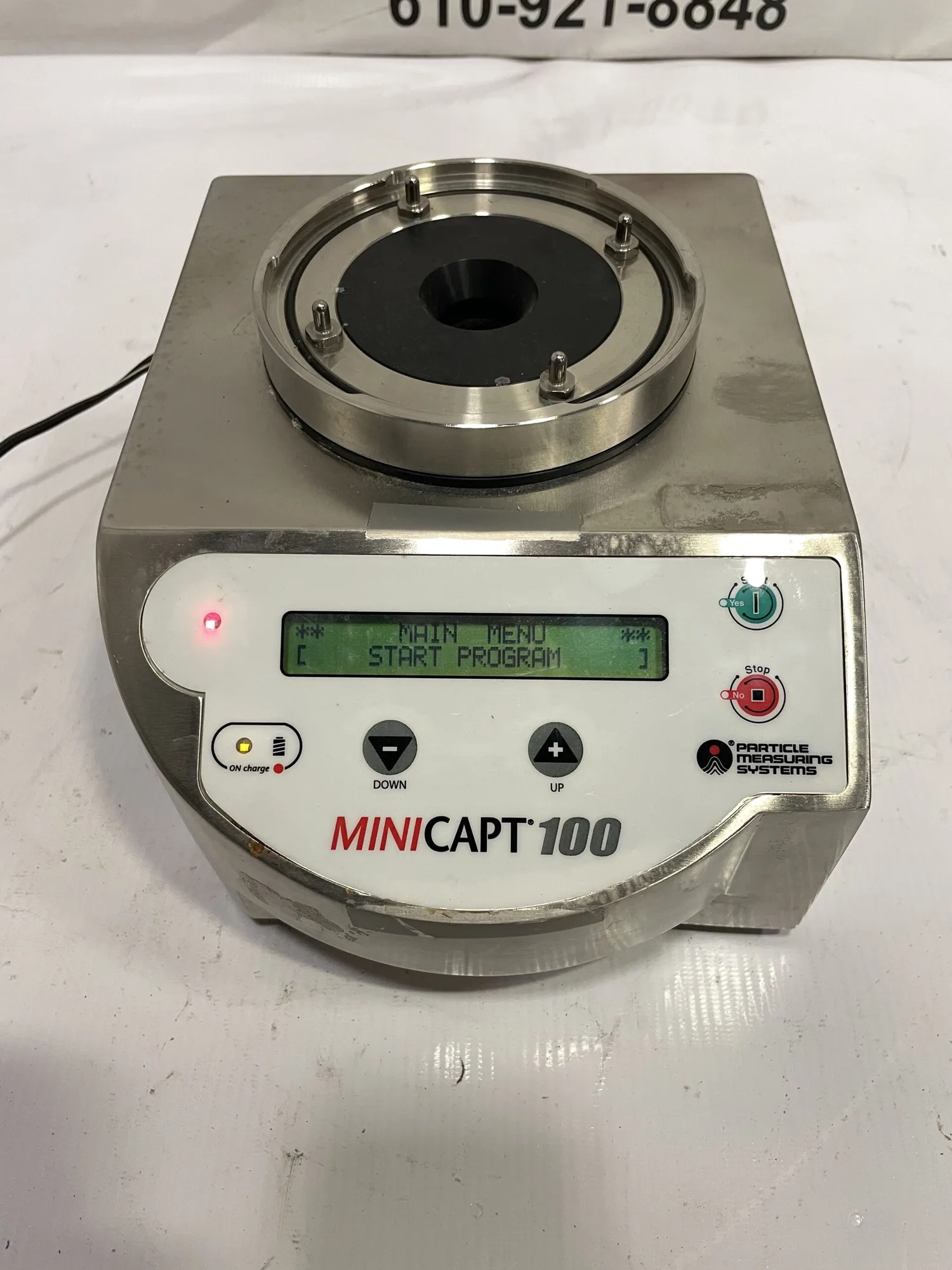 Particle Measuring Systems MiniCAPT 100 Microbial Air Sampler PS1/2